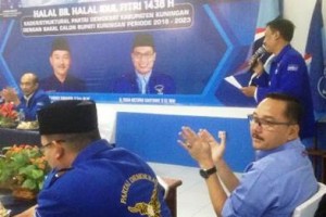 Halal Bilhalal DPC Partai Demokrat Kuningan.